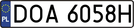 DOA6058H