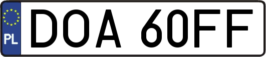 DOA60FF