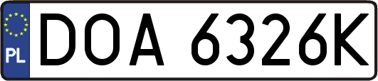 DOA6326K