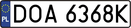 DOA6368K