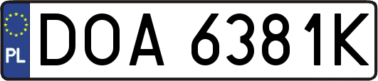 DOA6381K