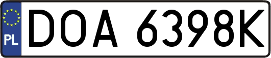 DOA6398K