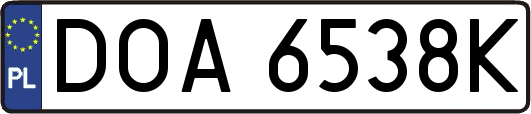 DOA6538K