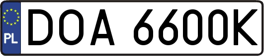 DOA6600K