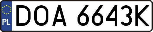 DOA6643K