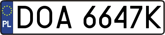 DOA6647K