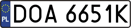 DOA6651K