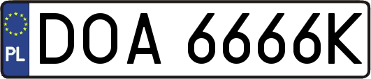 DOA6666K