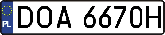 DOA6670H