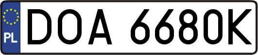 DOA6680K