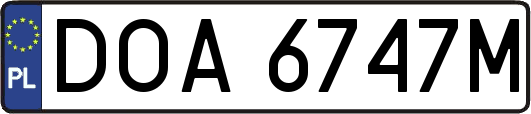 DOA6747M