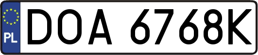 DOA6768K