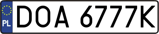 DOA6777K