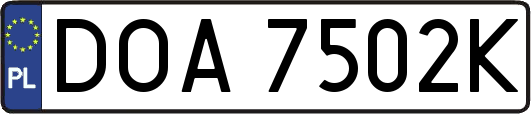 DOA7502K