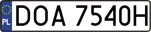 DOA7540H