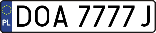 DOA7777J