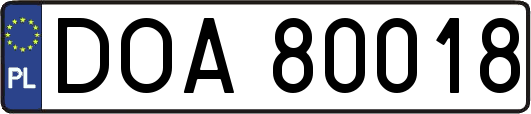 DOA80018