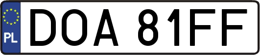 DOA81FF