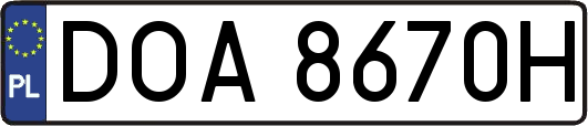 DOA8670H
