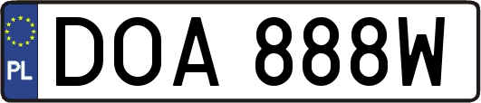 DOA888W