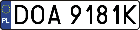 DOA9181K