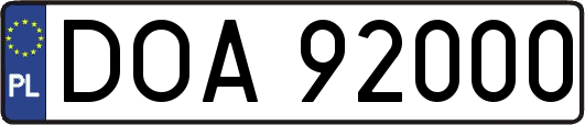 DOA92000