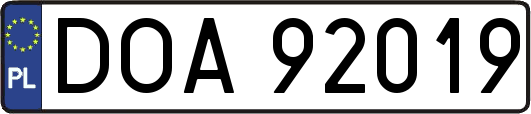 DOA92019