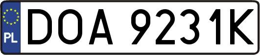 DOA9231K