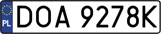 DOA9278K