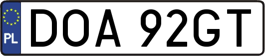 DOA92GT