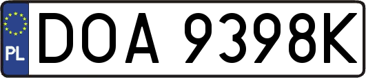 DOA9398K