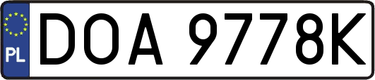 DOA9778K