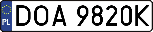 DOA9820K