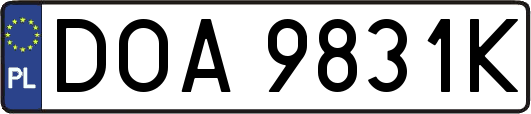 DOA9831K