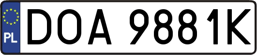 DOA9881K