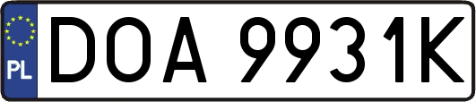 DOA9931K