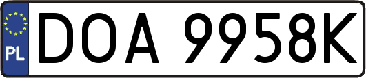 DOA9958K