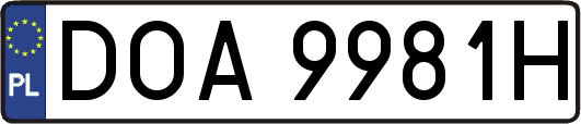 DOA9981H