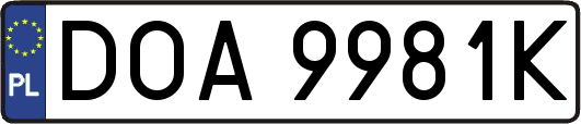 DOA9981K