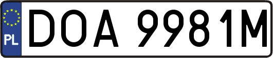 DOA9981M