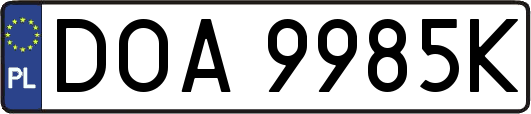 DOA9985K