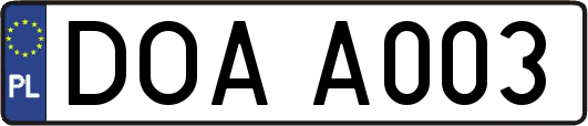 DOAA003