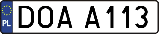DOAA113