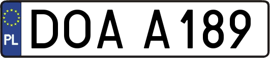 DOAA189