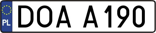 DOAA190