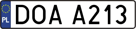 DOAA213