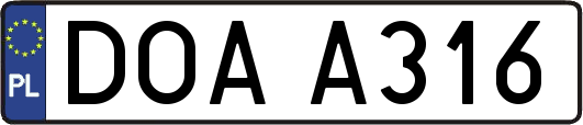 DOAA316