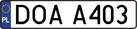 DOAA403
