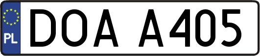 DOAA405