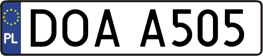 DOAA505